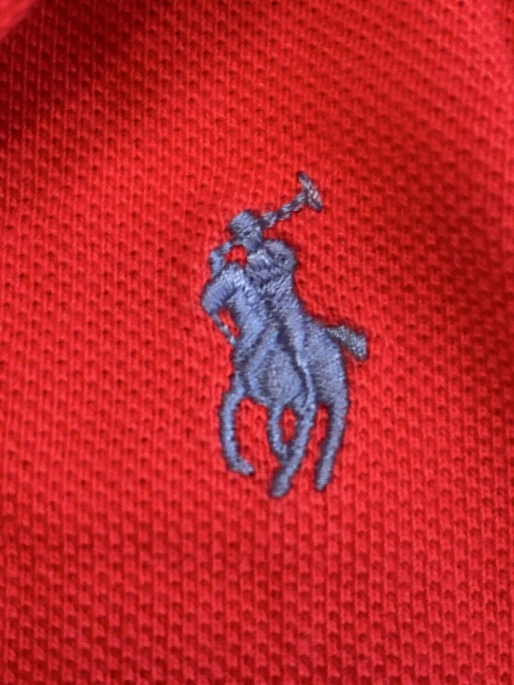 Ralph Lauren Red Ruffle Hem Polo Dress Girls 3T